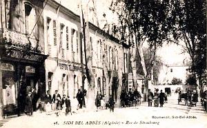 SIDI-BEL-ABBES - RUE DE STRASBOURG